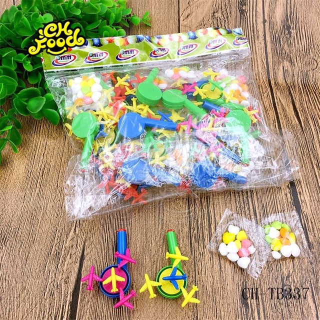 Rotate Airplane Whistle Toy Candy