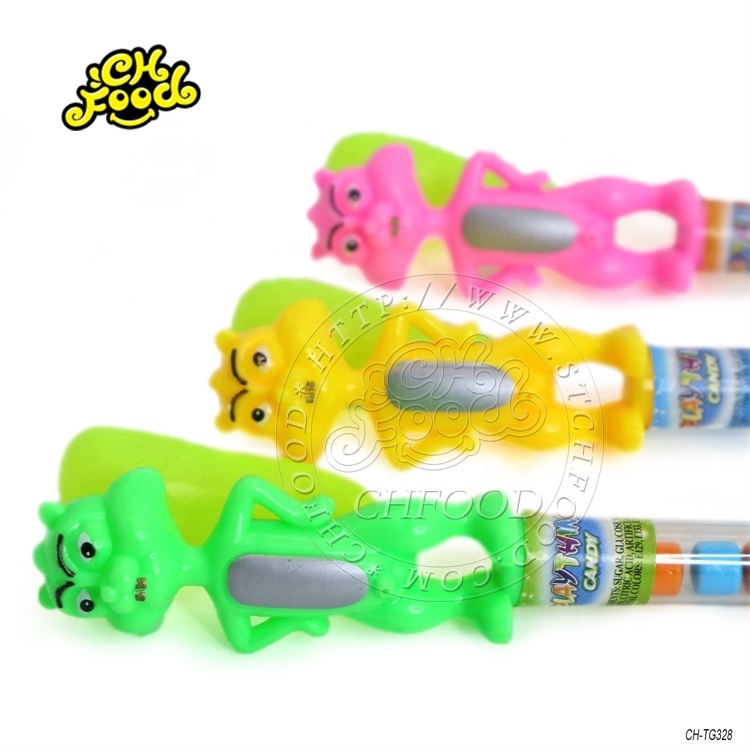 Novelty Cheap Plastic Cartoon Animal Fox Water Gun Toy Candy