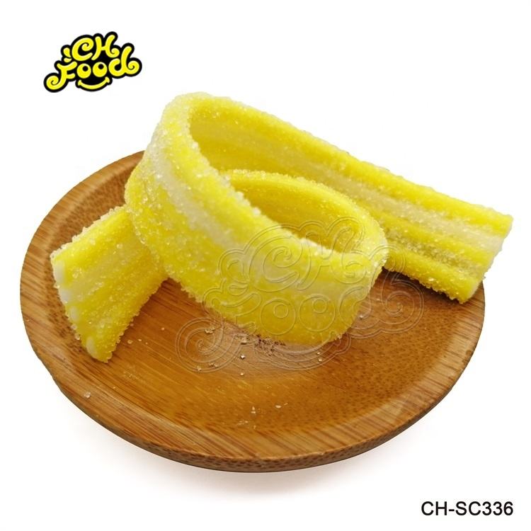 CHFOOD Halal mango flavour Sour Belts gummy Candy CH-SC336