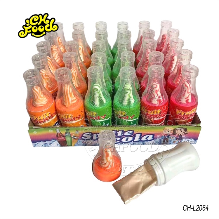 Cola Bottle Nipple Candy with Sour Powder Candy