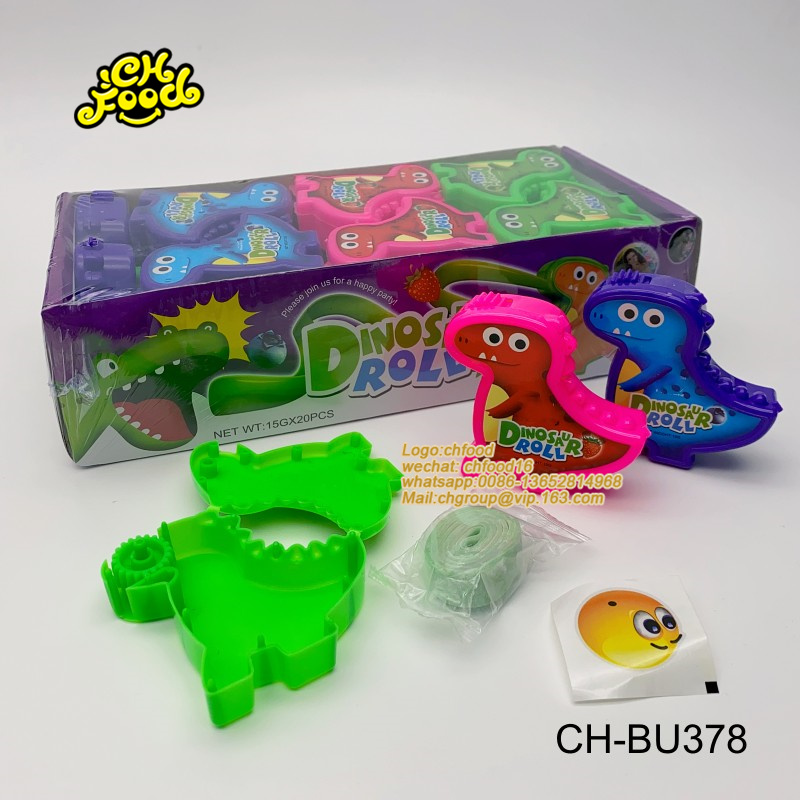 Fun Dinosaur Toys Bubble Gum Roll