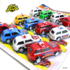Novelty Plastic Pull-back Mini Police Car Toy