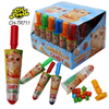 China Candy Sweets Wholesale Custom Private Label Cartoon Whistle Umbrella-Shaped Crayons Candy Toy with Square Chewing Gum