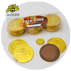 Wholesale Hot Selling Super Big Gold Chocolate Coin Candy Sweets Halal