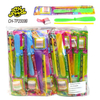 Wholesale Halal Cheap Plastic Propeller Toy with Sour Soft Roll Gummy Jelly Candy Sweet for Kids Bamboo Dragonfly Candy Toy
