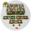 Halal 2in1 Eyes Tooth Shape Halloween and Easter Fruit Flavor Sour Sweet Soft Chewy Gummy Candies Wholesale OEM Factory