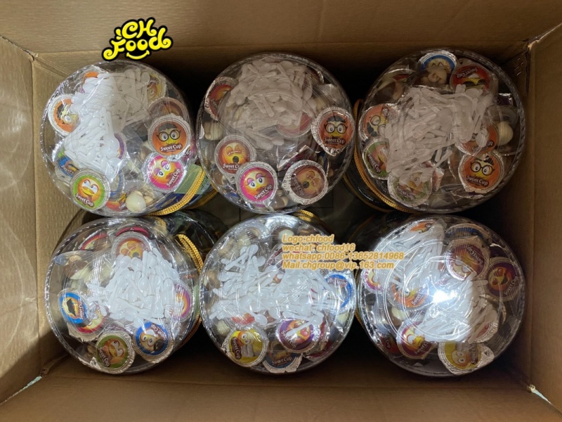 Cheap Price Sweet Chocolate Cup With Biscuits
