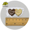 Hot Selling Wholesale Cheap Love Shape Chocolate Biscuits OEM Halal 3in1 Cookies Mini Ball Dip Chocolate Spread
