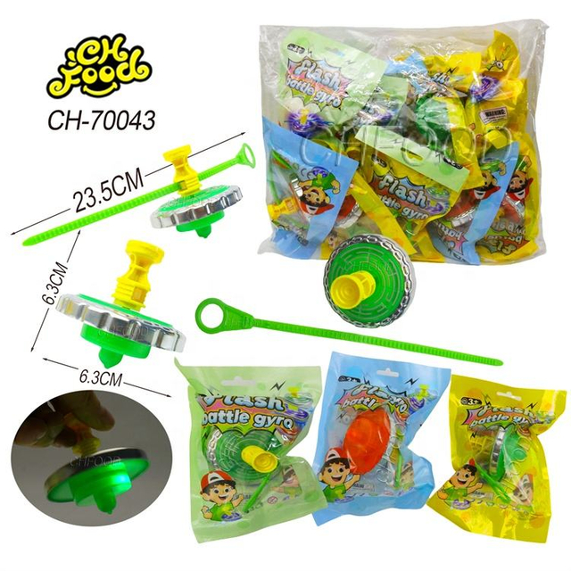 Low MOQ China Cheap Plastic Flash Battle Gyro Toys for Kids Wholesale Spinner Top Gyroscope Promotional Toy for Boy