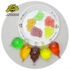 Basket Packing Fruit Shape Jelly Pudding Wholesale Mango Apple Strawberry Grape Pineapple Jelly Pudding Sweet