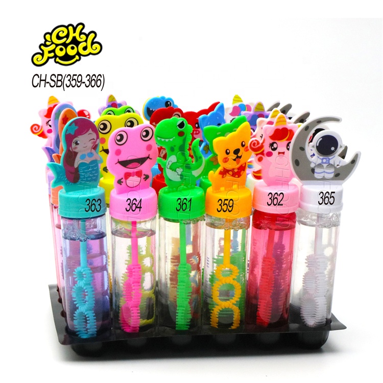 Factory Cheap Plastic Promotion Cartoon Shape Bubble Water Toys Outdoor Toys for Kids