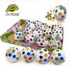 Low MOQ Factory Wholesale Cheap Plastic Football Toy with Chewing Gun Promotional Toys and Candy for Kids Capsule Toy