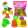 Wholesale and OEM Mix Fruit Flavor 50pcs Small Jelly Pudding Cup Sweet Snack Food