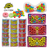 2025 New Butterfly Shape Candy Toy for Kids Colorful Puffed Candy with Whistle Tablet Candy