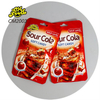 Hot Selling Sweet Item Sour Cola Flavor Sugar Coated Soft Chewy Candy Halal Snack Custom and Wholesale