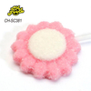 Valentine's Day Halal New 3d Sugar Coated Flower Shape Gummy Candy Lollipop Factory Soft Candy Sweets