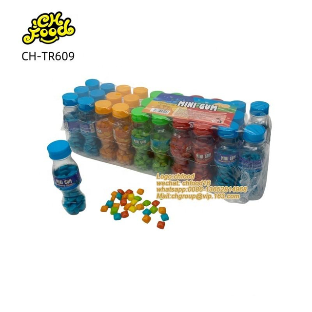 Four Color Cola Soda Bottles Toys Mini Bubble Gum Candy Toys