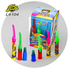 OEM Halal Flash Light Finger Lollipop Toy Candy Wholesale Fruit Flavor Hard Candy Sweet with Plastic Nail Coverings Toy for Kids