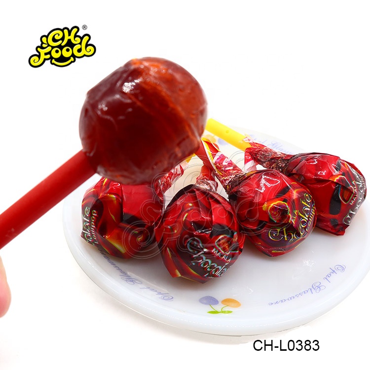 CHFOOD New Product Strawberry Flavor Pop Powder Lollipop Candy