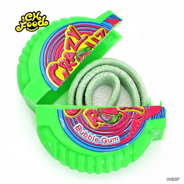 CHFOOD Fruity Crazy Roll Bubble Gum For Kids /cycle chewing gum candy CH-BU337