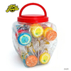 Hot Selling 50 Pcs Colorful Fruit Slice Sweet Lollipop Candy