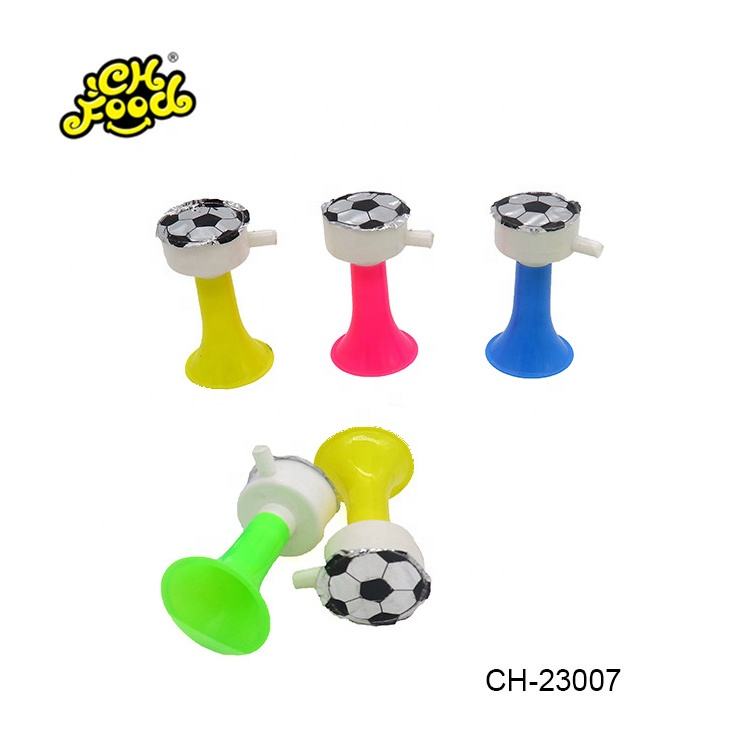 Hot Sale Plastic Small Football Horn Trumpet Toys For Boys And Girls