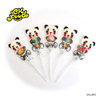 Valentine's Day Cute Cartoon Panda Shape Lollipop Milk Flavor Hard Candy