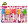 Custom Valentine's Rose Lollipops Flower Shape Hard Candy Sweet Halal