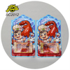 Hot Selling Wholesale 2in1Fruit Flavor Roast Duck Shape Gummy Candy with Liquid Candy OEM Sour Soft Chewy Halal Candy China