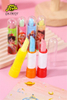 LOW MOQ Plastic Lipstick Toy with Fruit Flavor Tablet Candy for Kids