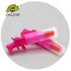 Wholesale and OEM Hot Selling Plastic Electric Light Gun Toys Lipstick Lollipop Hard Candy Sweets for Kids