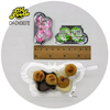 Small Butterfly Shape Candy Toy for Kids Chocolate Biscuits Cup Sweets Chocolate Jam Dip Cookies Ball Custom Halal Snack Food