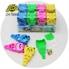 China Wholesale Custom Private Label Plastic Whistle Cartoon Animal Toys with Tablet Candies and Tattoo Stickers for Kids