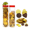 Wholesale Golden Coin and Heart Shape Chocolate Candy Sweets Confectionery Chocolate Halal OEM