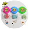 New Design OEM High Quality Fruit Flavor Crazy Roll Chewing Bubble Gum with Tattoo Wholesale Halal Gum Candy Sweets