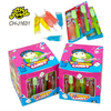 China OEM Halal Toothbrush Lollipop Tablet Hard Candy and Toothpaste Fruit Jelly Jam Liquid Candy Sweets Toy for Kids