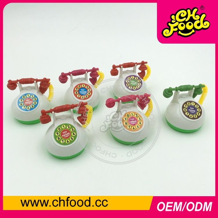 Funny Plastic Mobile Toys Candy / Telephone Candies