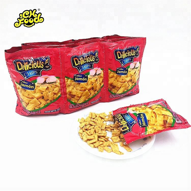 Mini Crunchy Fried Chips Delicious Snacks
