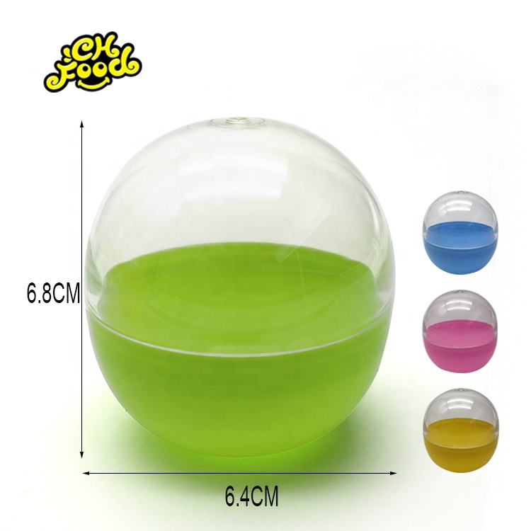64mm Plastic Gashapon Capsule Egg Toys With Building Block Educational Toys