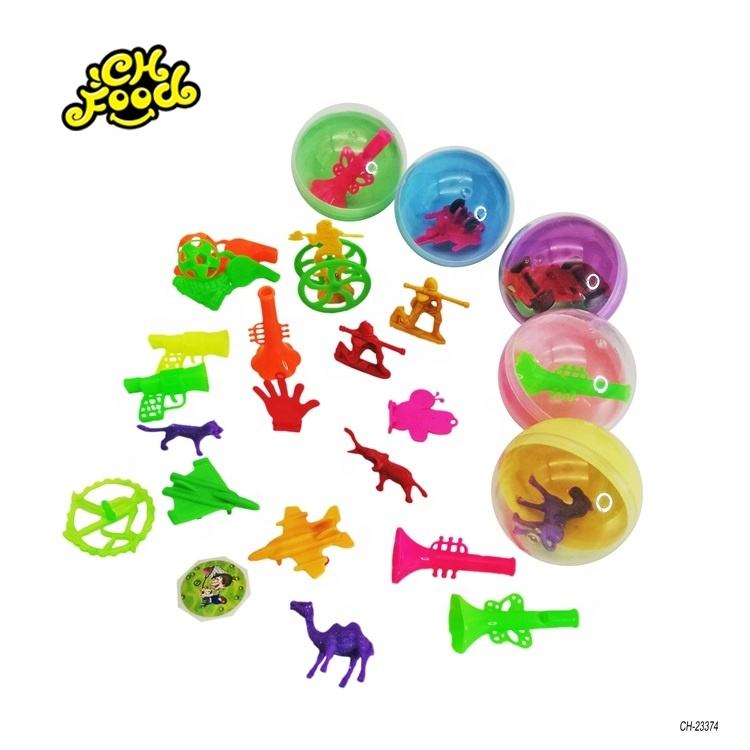 Surprise Translucent Balls Capsules Egg With Mix Different Toys