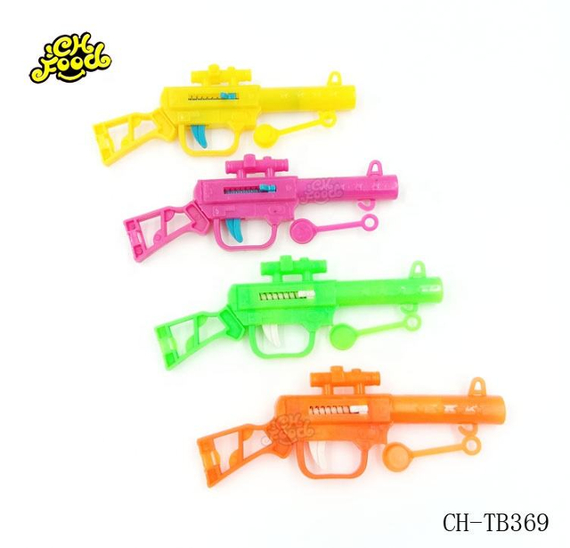 Newest Plastic Shooting Gun Candy Toy For Kid
