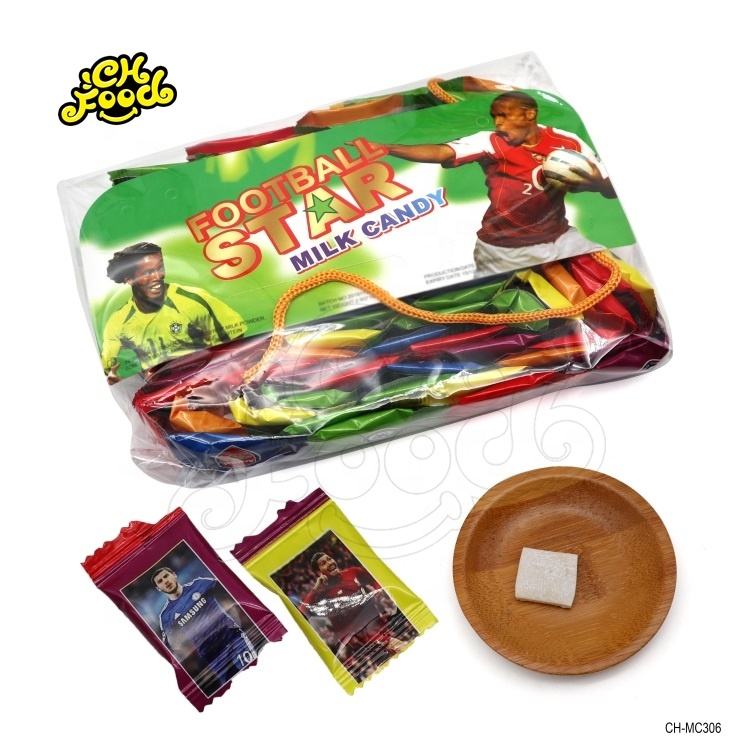 Wholesale Fruit Soft Chewy Candy Mix Apple/Orange/Strawberry Flavor