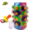 Halal Nipple Hard Candy Cartoon Face Starfish Shape Toy Candy Funny Shape Lollipop Candy Pops Hard