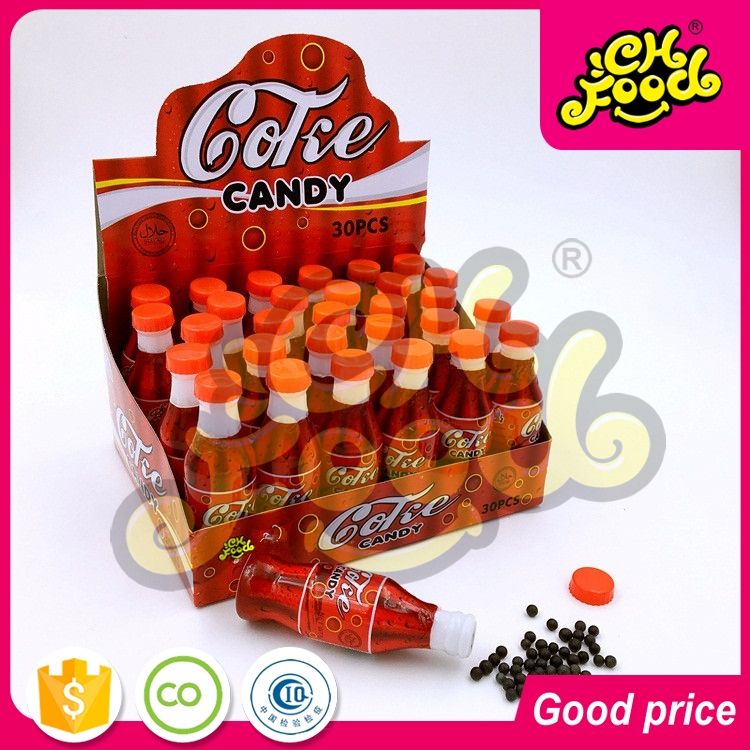 Halal Sweet In Cola Bottle Pressed Fruit Candy