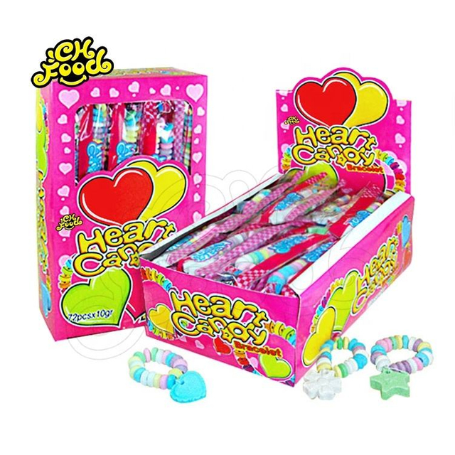 Wholesale Halal Necklace/Bracelet Tablet Hard Candy Fruit Flavor