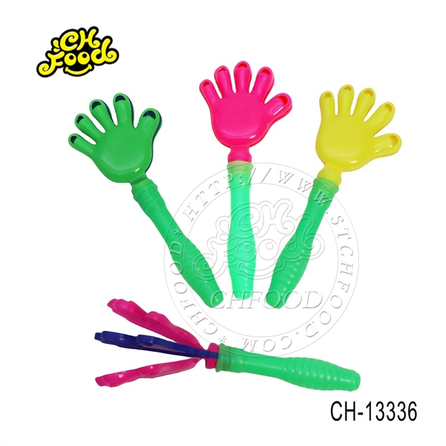 Noise Maker Cheering Plastic Foot Shape Hand Shape Hand Clap Toy For Party