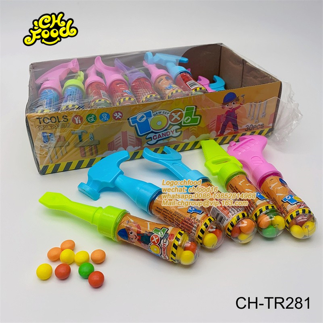 Kids Funny Plastic Tool Toys Candy