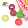 New Hot Wholesale Sour Colorful Mini Sugar Coated Doughnut Shape Gummy Jelly Candy Sweets OEM China Candy for Kids