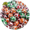 Wholesale and OEM Football Shape Sugar Coated Chocolate Ball Custom Chocolate Sweet Candy