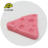 Low MOQ Wholesale New Fruit Flavor 3d Cheese Shape Gummy Jelly Soft Candy Sweets Snack